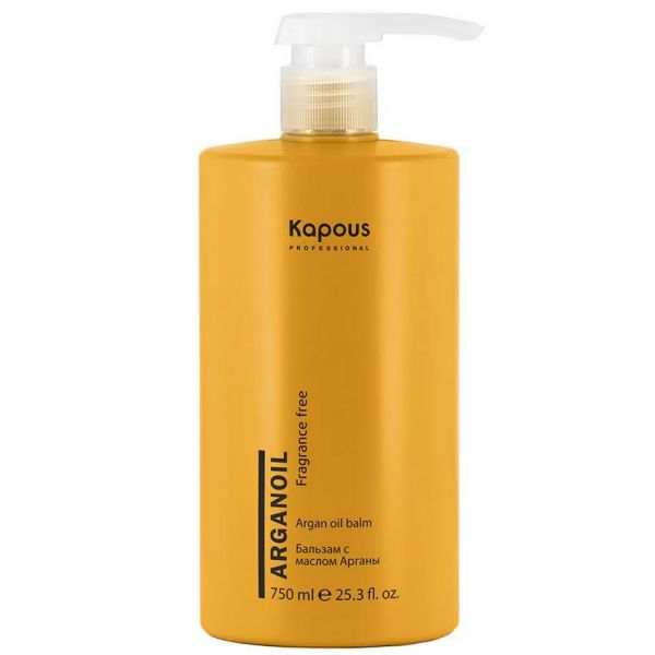 Hair balm with argan oil "Arganoil" Kapous 750 ml